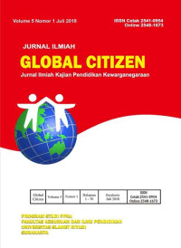 Image of Jurnal Ilmiah Global Citizen Volume 4 Number 2 Desember 2017