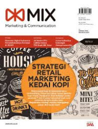 Image of Mix: Marketing & Communication = Strategi Retail Marketing Kedai Kopi